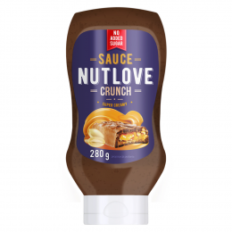 Nutlove - Süße Saucen - ohne Zuckerzusatz - Crunch