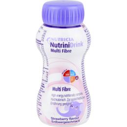 NUTRINI DRINK MultiFibre Erdbeergeschmack 6400 ml