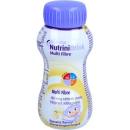 NUTRINIDRINK MultiFibre Bananengeschmack 200 ml