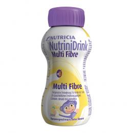NUTRINIDRINK MultiFibre Bananengeschmack 200 ml Flüssigkeit