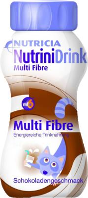 NUTRINIDRINK MultiFibre Schokaladengeschmack 32X200 ml
