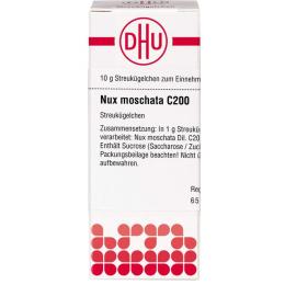 NUX MOSCHATA C 200 Globuli 10 g