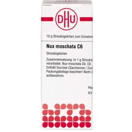 NUX MOSCHATA C 6 Globuli 10 g