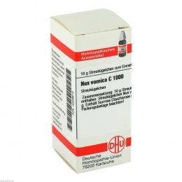 Ein aktuelles Angebot für NUX VOMICA C 1000 Globuli 10 g Globuli Naturheilkunde & Homöopathie - jetzt kaufen, Marke DHU-Arzneimittel GmbH & Co. KG.