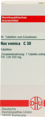 NUX VOMICA C 30 Tabletten 80 St