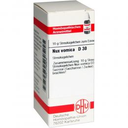 Ein aktuelles Angebot für NUX VOMICA D 30 Globuli 10 g Globuli Naturheilmittel - jetzt kaufen, Marke DHU-Arzneimittel GmbH & Co. KG.