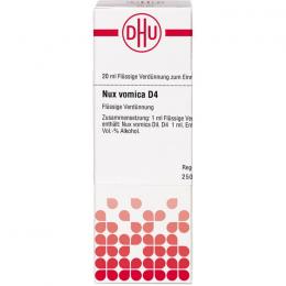 NUX VOMICA D 4 Dilution 20 ml