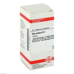 NUX VOMICA D 4 Tabletten 80 St Tabletten