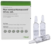 NUX VOMICA HOMACCORD ad us.vet.Ampullen 5 St