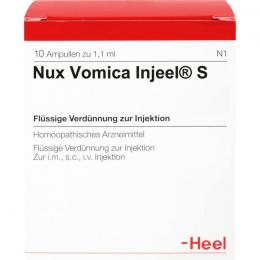 NUX VOMICA INJEEL S Ampullen 10 St.