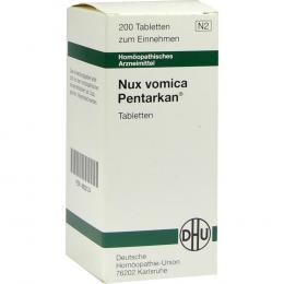 Ein aktuelles Angebot für NUX VOMICA PENTARKAN Tabletten 200 St Tabletten Naturheilmittel - jetzt kaufen, Marke DHU-Arzneimittel GmbH & Co. KG.