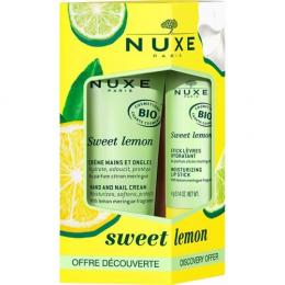 NUXE Set 24 Sweet Lemon Lippenstift+Handcreme 1 St.