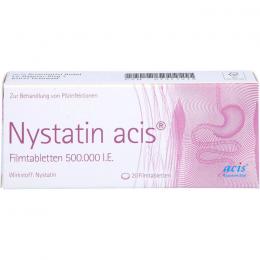 NYSTATIN acis Filmtabletten 20 St.