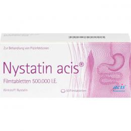 NYSTATIN acis Filmtabletten 50 St.