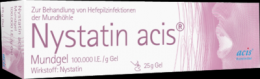 NYSTATIN acis Mundgel 25 g