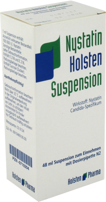 NYSTATIN Holsten Suspension 48 ml