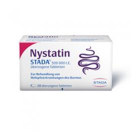 NYSTATIN STADA 500.000 I.E. berzogene Tab. 20 St