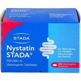 NYSTATIN STADA 500.000 I.E. überzogene Tab. 100 St.