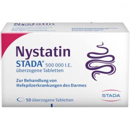 NYSTATIN STADA 500.000 I.E. überzogene Tab. 50 St.