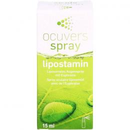 OCUVERS spray lipostamin Augenspray mit Euphrasia 15 ml