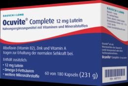 OCUVITE Complete 12 mg Lutein Kapseln 231 g