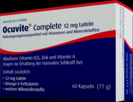 OCUVITE Complete 12 mg Lutein Kapseln 77 g
