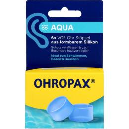OHROPAX Aqua Silikon Vor-Ohr Stöpsel 6 St.