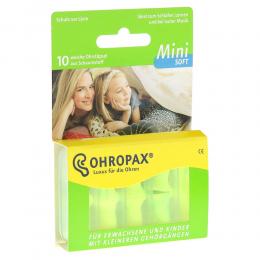 OHROPAX mini soft Schaumstoff-Stöpsel 10 St ohne