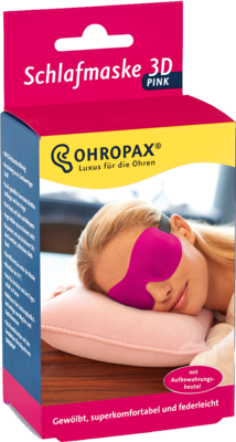 OHROPAX Schlafmaske 3D pink 1 St