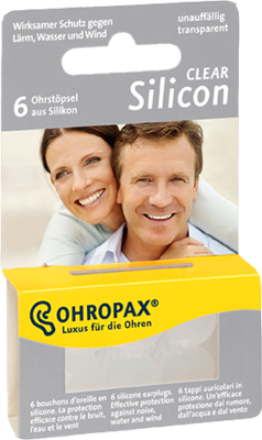 OHROPAX Silicon Clear 6 St