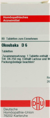 OKOUBAKA D 6 Tabletten 80 St
