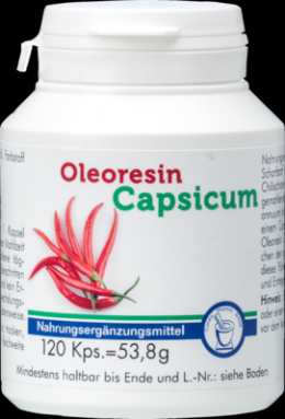 OLEORESIN Capsicum Kapseln 52,8 g