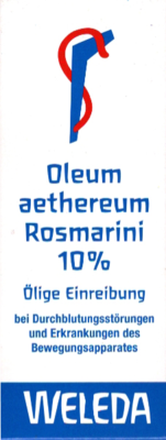 OLEUM AETHEREUM rosmarini 10% 50 ml
