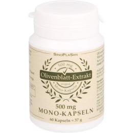 OLIVENBLATT-Extrakt 500 mg Mono-Kapseln 60 St.