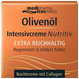 Ein aktuelles Angebot für OLIVENÖL Intensivcreme Nutritiv Nachtcreme 50 ml Creme Nachtpflege - jetzt kaufen, Marke Dr. Theiss Naturwaren GmbH.
