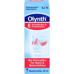 OLYNTH 0,1% für Erwachsene Nasentropfen 20 ml