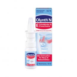 Olynth 0.1% N Schnupfen Dosierspray ohne Konservierungsstoff 10 ml Dosierspray