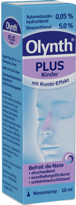 OLYNTH Plus 0,05%/5% fr Kinder Nasenspray o.K. 10 ml