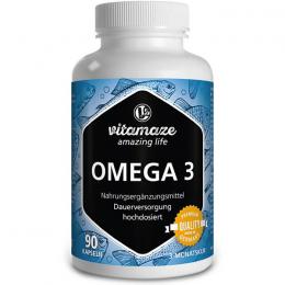 OMEGA-3 1000 mg EPA 400/DHA 300 hochdosiert Kaps. 90 St.