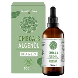 OMEGA-3 Algenöl DHA 300 mg+EPA 150 mg 100 ml Öl