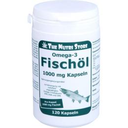 OMEGA-3 FISCHÖL 1000 mg Kapseln 120 St. (162 g)