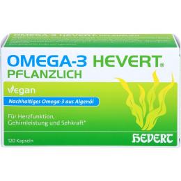 OMEGA-3 HEVERT pflanzlich Weichkapseln 120 St. (93 g)