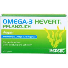 OMEGA-3 HEVERT pflanzlich Weichkapseln 60 St.