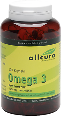 OMEGA-3 Konzentrat aus Fischl 1000 mg Kapseln 137 g