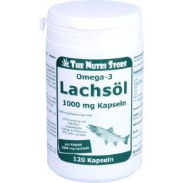 OMEGA-3 LACHSÖL 1000 mg Kapseln 120 St. (162 g)