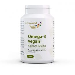 OMEGA-3 VEGAN Algenöl 625 mg Kapseln 120 St.