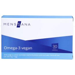 OMEGA-3 VEGAN Kaudragees MensSana 30 St. (42,5 g)