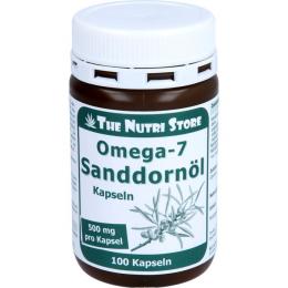 OMEGA 7 Sanddornöl 500 mg Bio Kapseln 100 St.