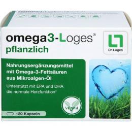 OMEGA3-LOGES pflanzlich Kapseln 120 St. (82 g)