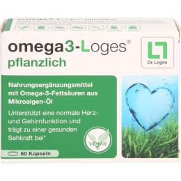 OMEGA3-LOGES pflanzlich Kapseln 60 St.